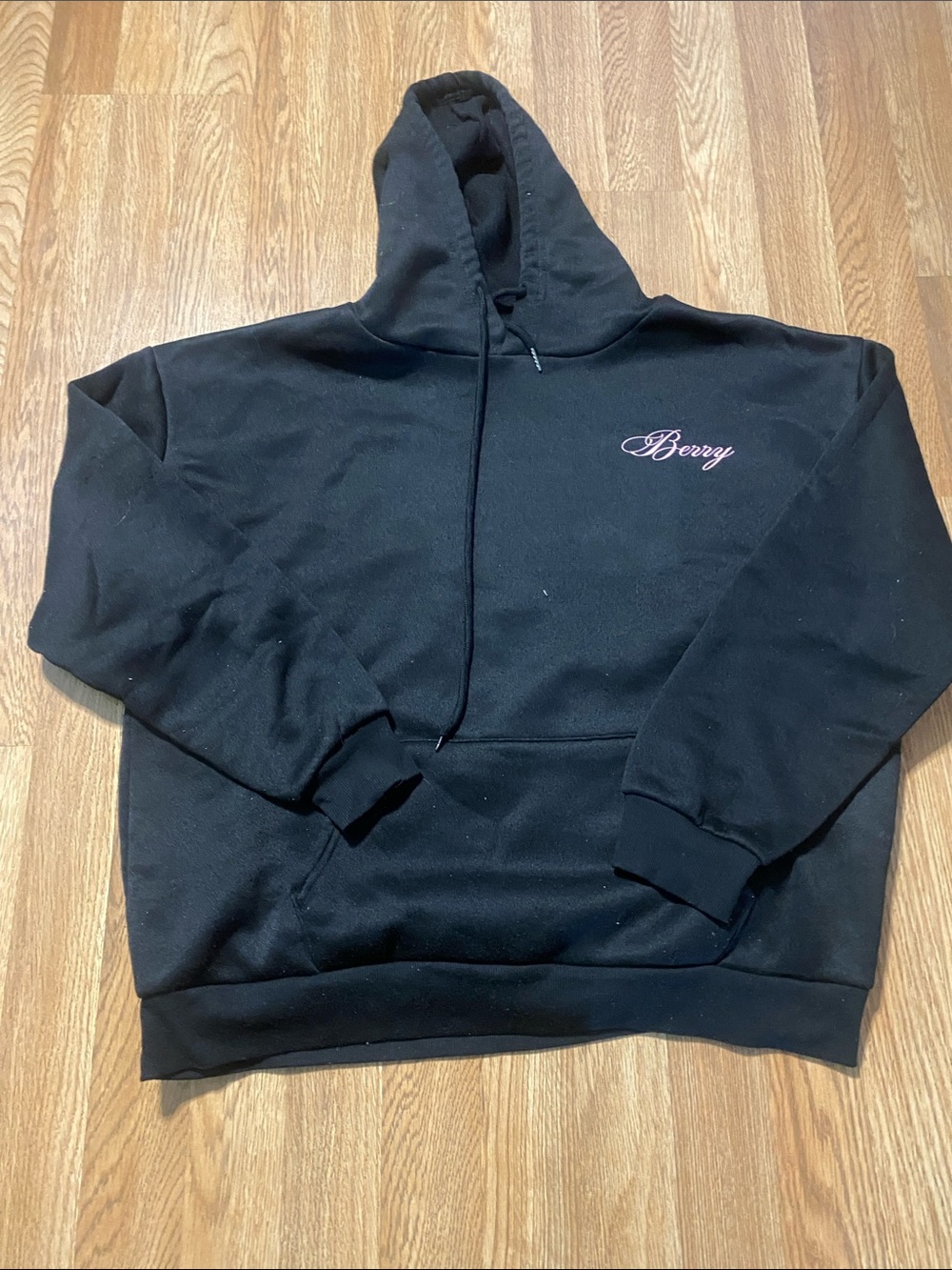 Women's Black Hoodie Sweatshirt